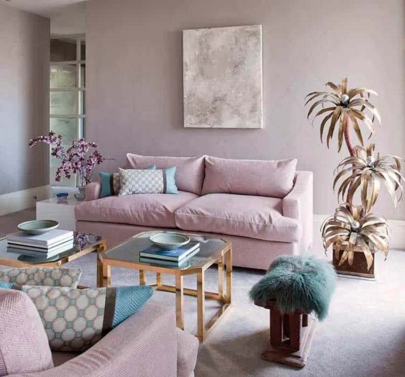 La gama de tonos rose nude y su versatilidad en la decoración del hogar
