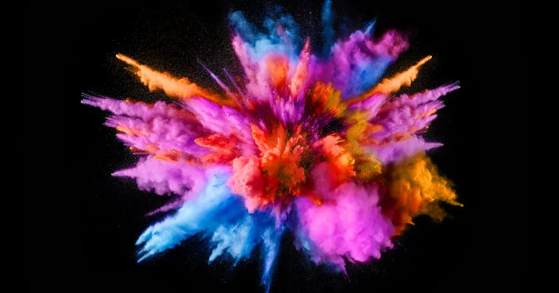 Fucsia y verde: una explosión de color en la naturaleza