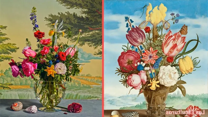 Las pinturas más hermosas con amapolas rosas como protagonistas